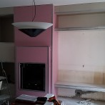 RIVESTIMENTO IN CARTONGESSO DI TERMOCAMINO